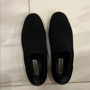 Steve Madden Women’s Black Slip-On Shoes